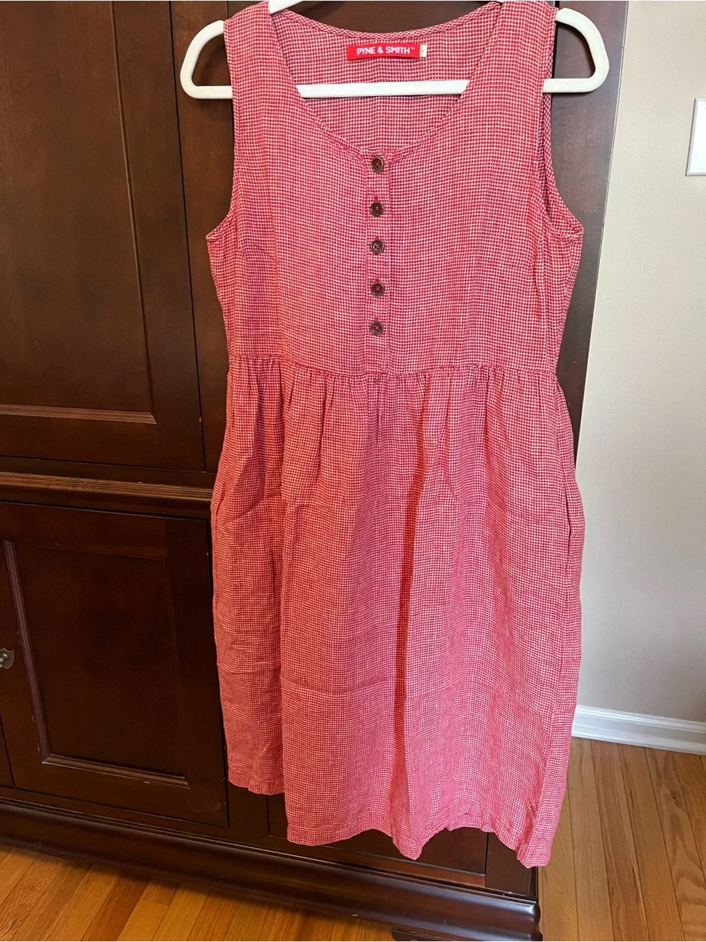 Pyne & Smith #12 Red Sm. Check sz Small - Picture 1 of 2